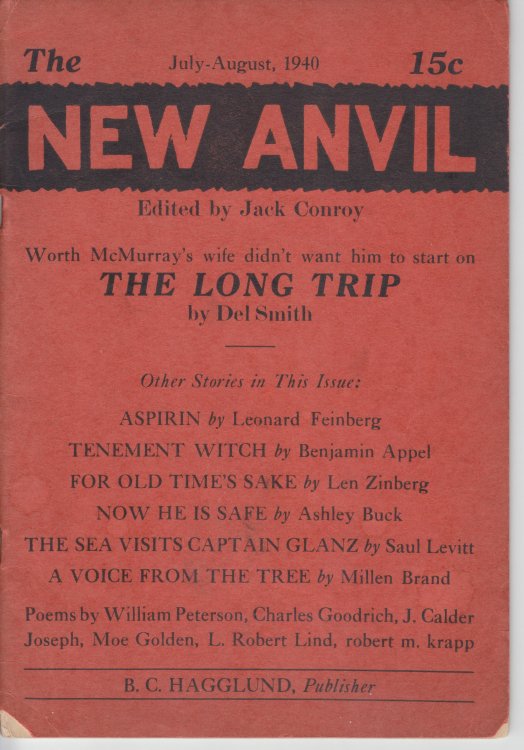 New Anvil, Vol I, No. 7 (July-August, 1940)