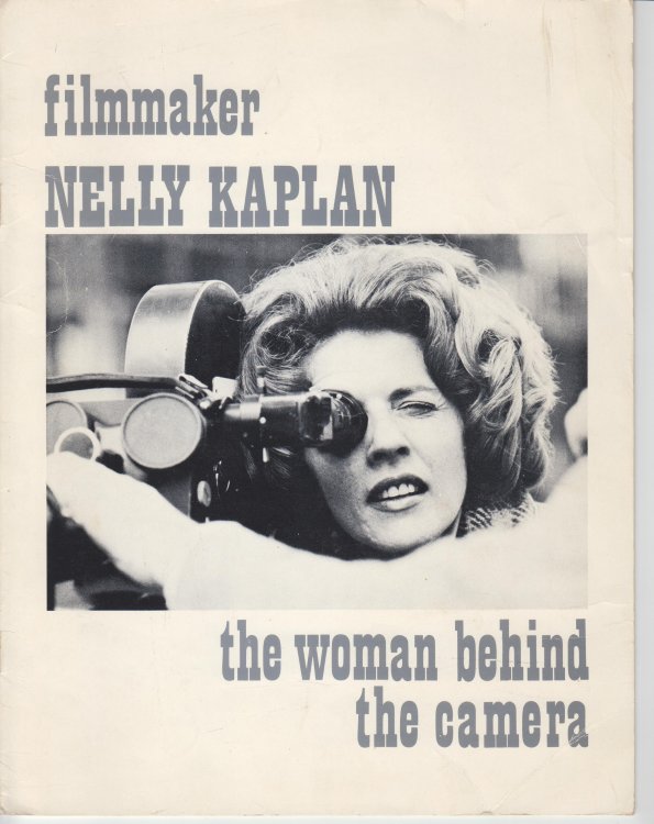 Filmmaker Nelly Kaplan. the Woman Behind the Camera