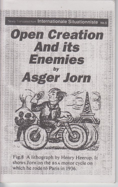Open Creation and Its Enemies with Originality and Magnitude (on the system of Isou)