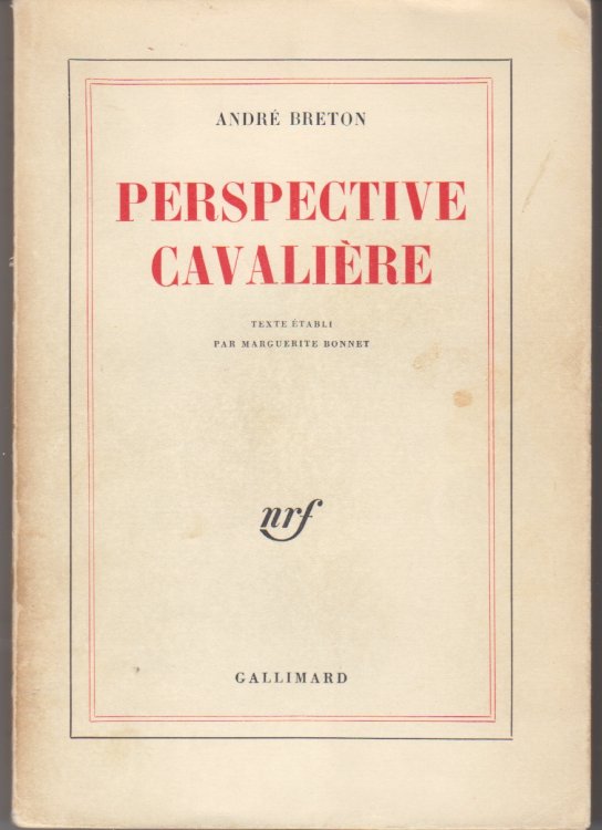 Perspective Cavaliere w/ Autograph Letter, Signed by Elisa Breton