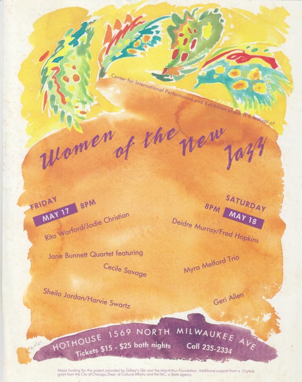 Women Of The New Jazz [small poster]