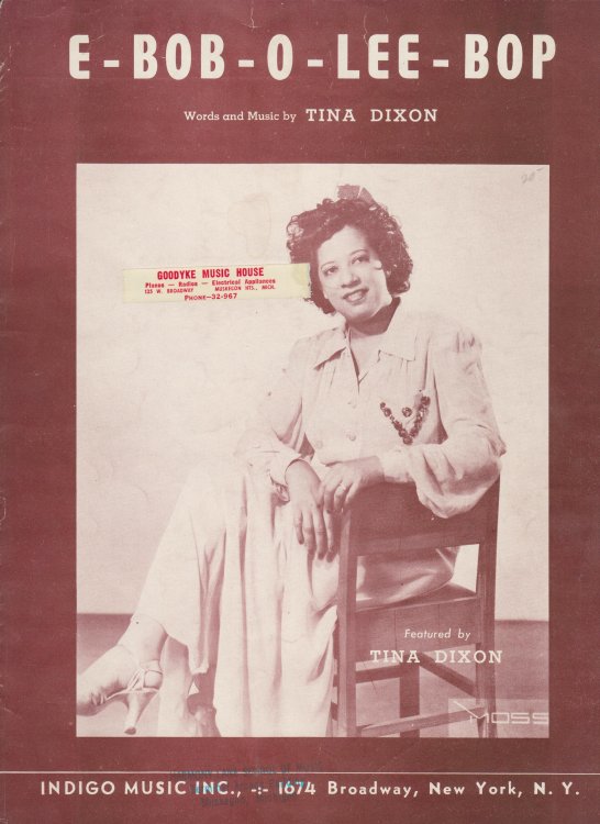 E-Bob-O-Lee-Bop [sheet music]