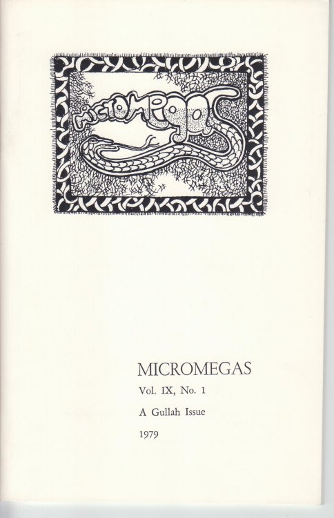 Micromegas Vol. IX, No. 1 A Gullah Issue