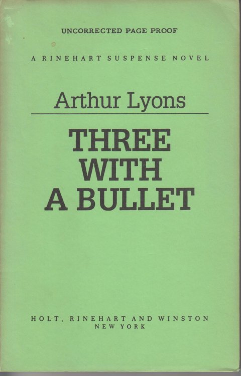 Three with a Bullet