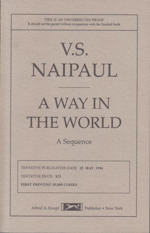 A Way in the World