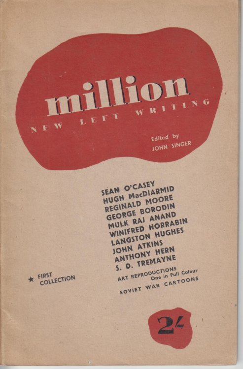 Million. New Left Writing. First Collection