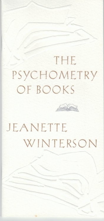 The Psychometry of Books