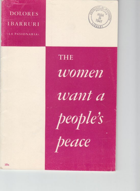 The Women Want a People's Peace