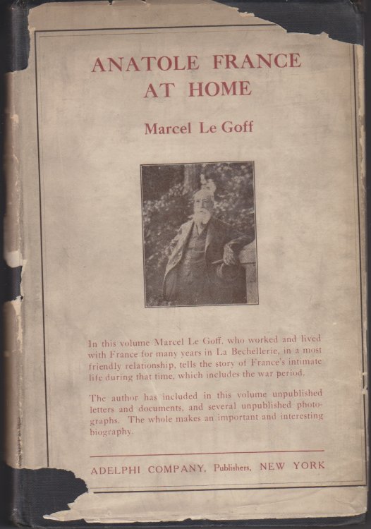 Anatole France at Home