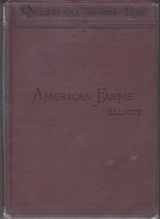 American Farms. Their Condition and Future