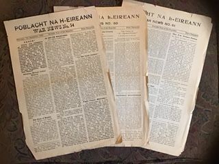 Poblacht na H-Eireann War News. Numbers 54, 60, 61 (September 7, 18, 19 1922)