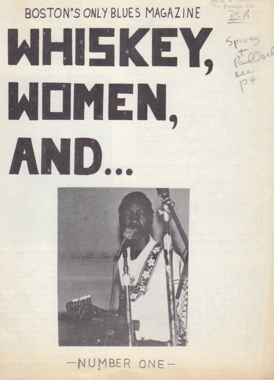 Whiskey, Women, and. No. 1