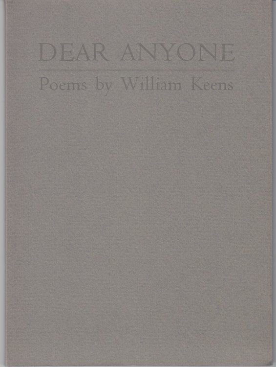 Dear Anyone