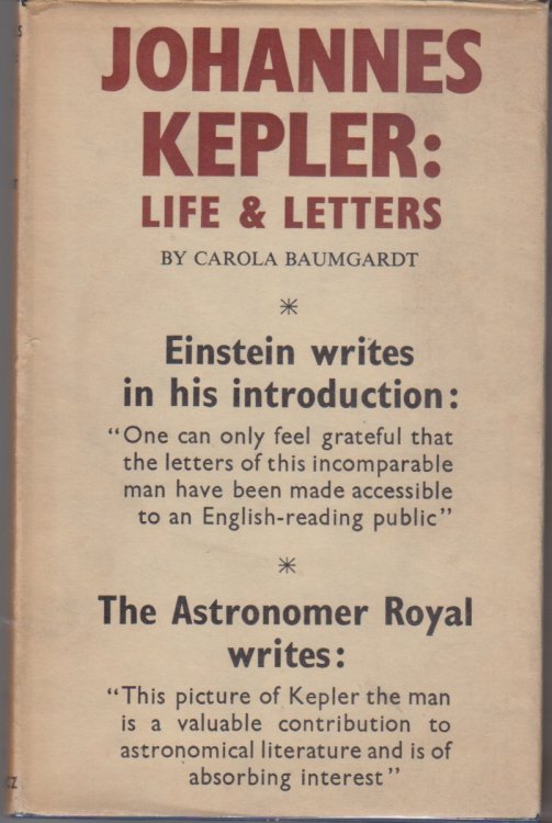 Johannes Kepler: Life and Letters