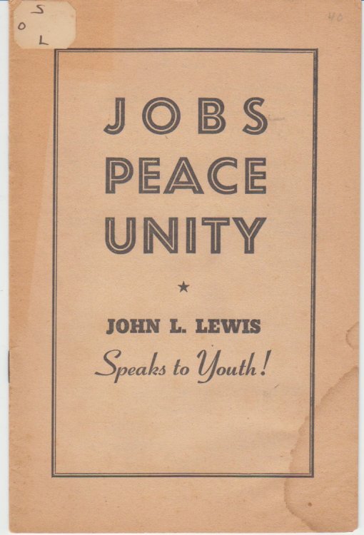 Jobs, Peace , Unity