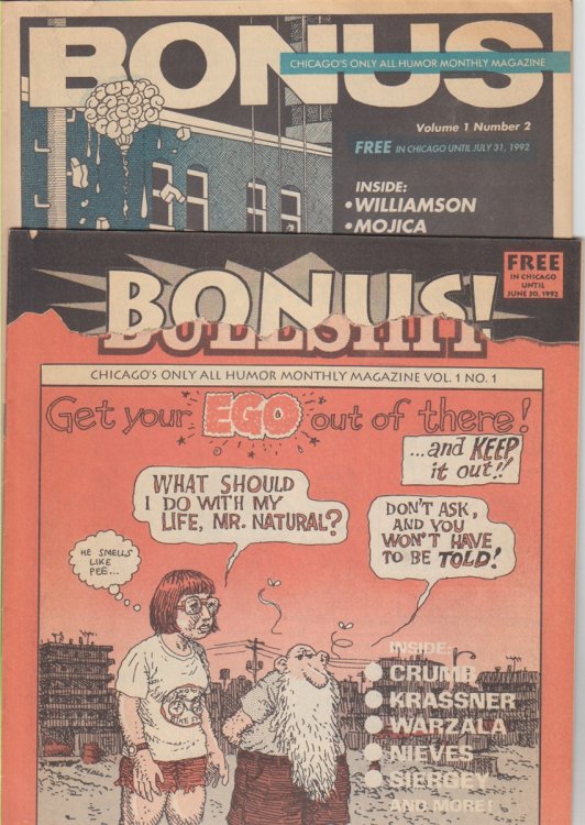 Bonus Volume I, Numbers 1 and 2