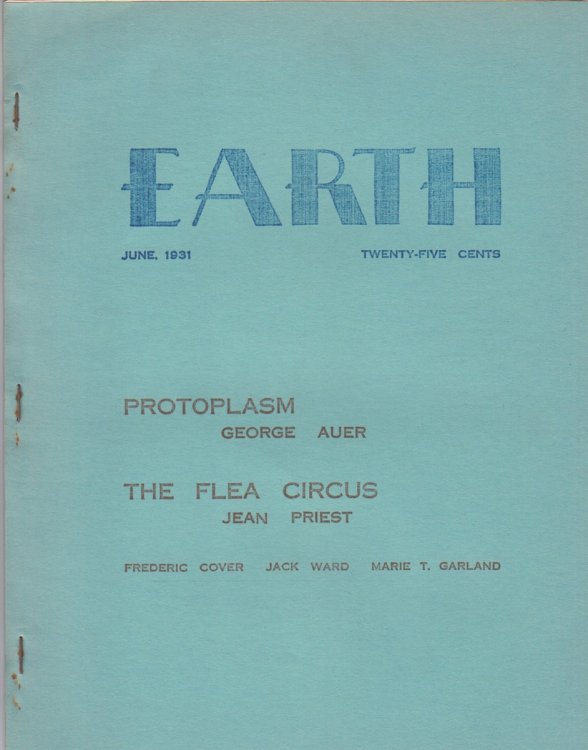 Earth Volume 2. Number 4 (June, 1931)