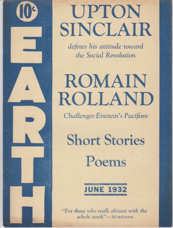Earth. Volume III, Number 5 (June, 1932)