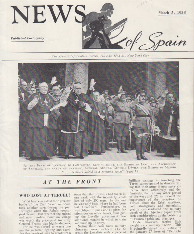News of Spain (March 6, 1938)