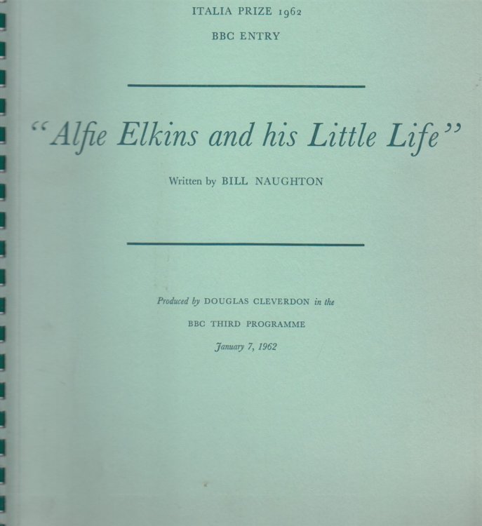 Alfie Elkins and His Little Life / Alfie Elkins et Sa Petite Vie