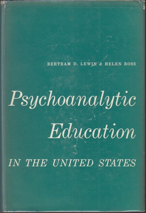 Psychoanalytic Education in the United States
