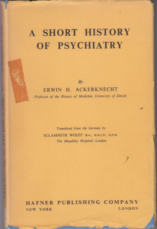 A Short History of Psychiatry