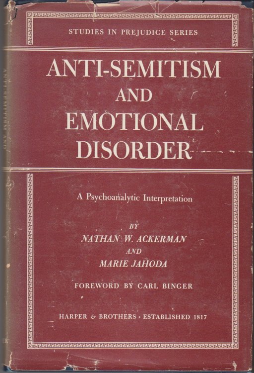 Anti-Semitism and Emotional Disorder