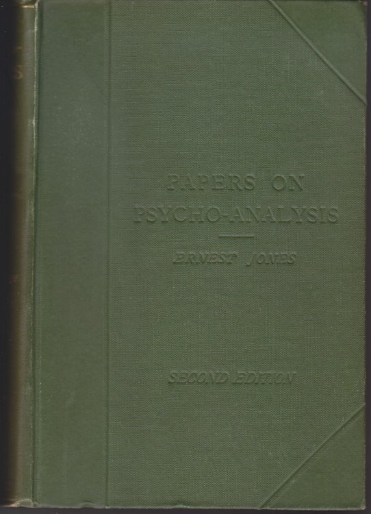 Papers On Psycho-Analysis