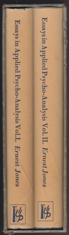 Essays In Applied Psychoanalysis Vol I & II