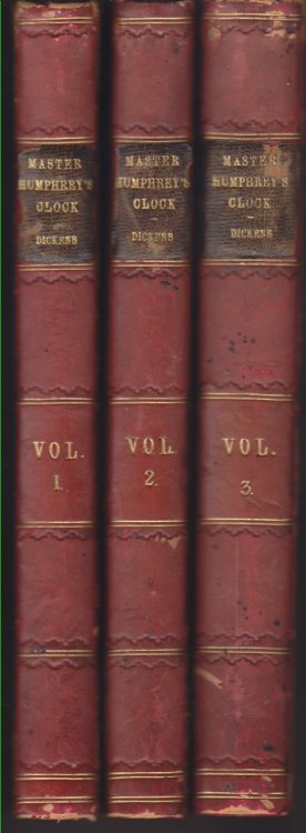 Master Humphrey's Clock 3 volumes