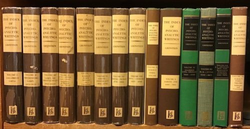 The Index Of Psychoanalytic Writings, Volumes 1-14 (complete series)