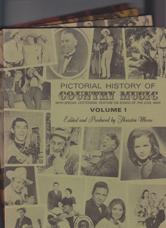 Pictorial History of Country Music vols 1-4