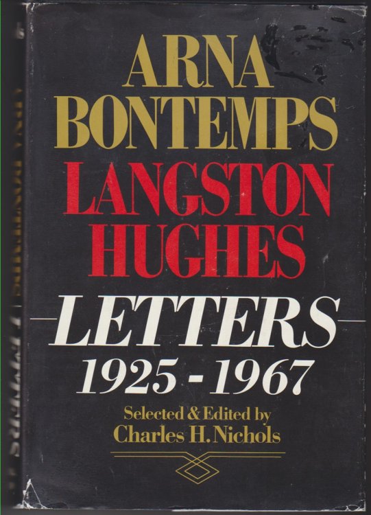 Arna Bontemps Langston Hughes Letters, 1925-1967