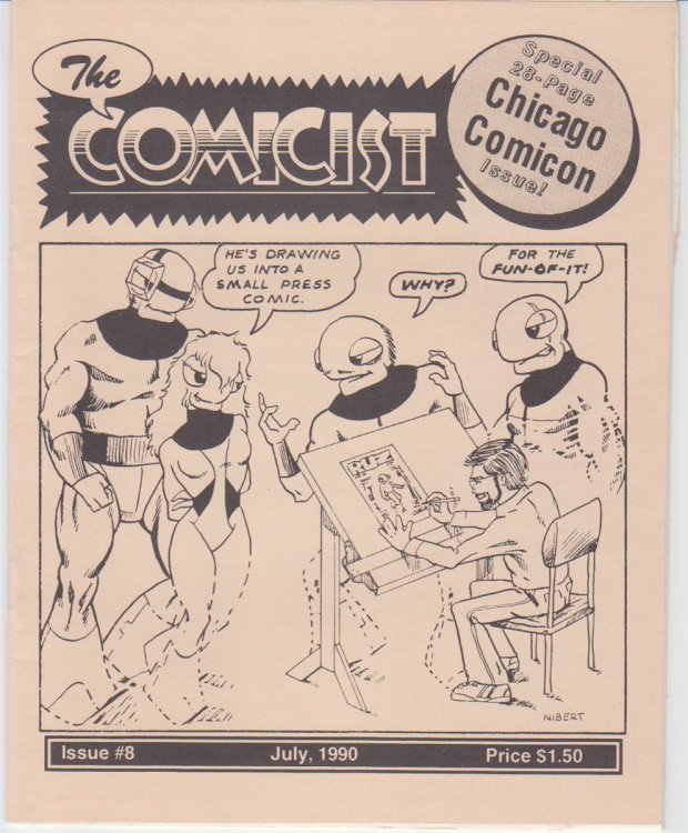The Comicist Issue #8 July 1990