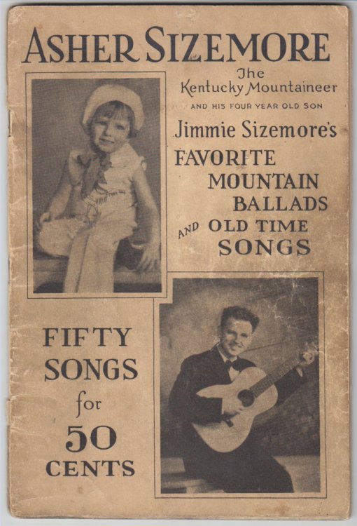 Jimmie Sizemore's Favorite Mountain Ballads and Old Time Songs