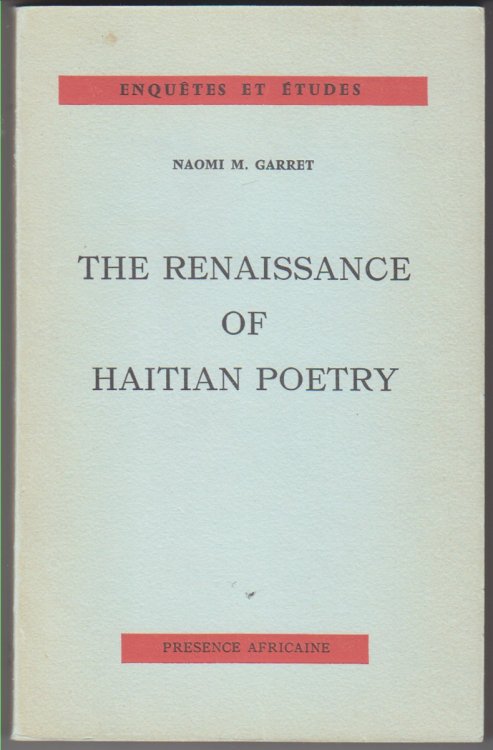 The Renaissance of Haitian Poetry