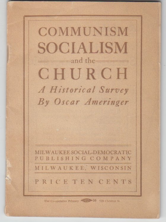 Communism Socialism and the Church A Historical Survey