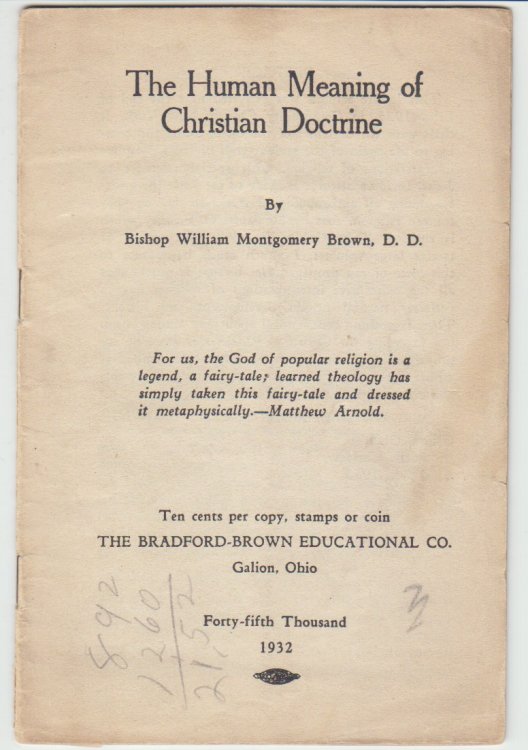 The Human Meaning of Christian Doctrine