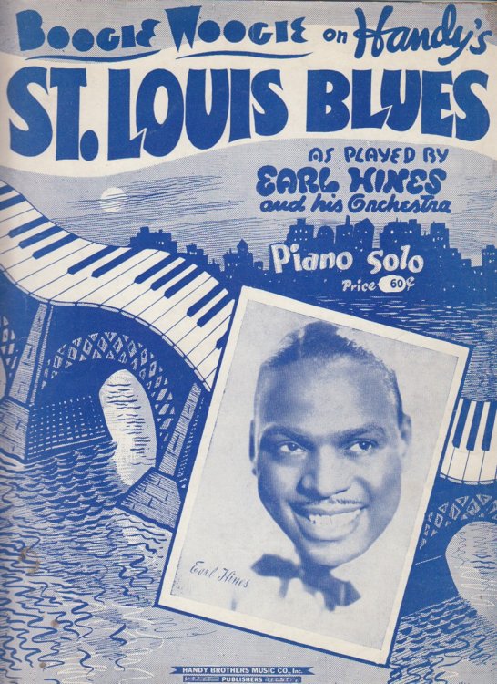 Sheet Music, Boogie Woogie On Handy's St. Louis Blues