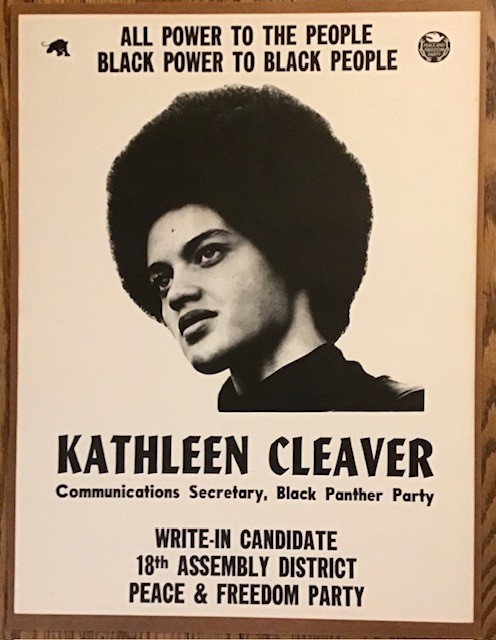 Kathleen Cleaver Communications Secretary, Black Panther Party