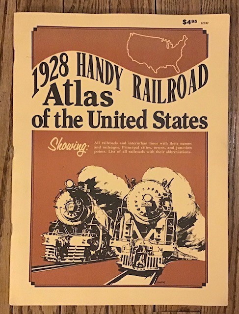 1928 Handy Railroad Atlas of the United States