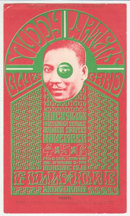 Muddy Waters Blues Band Fillmore Auditorium