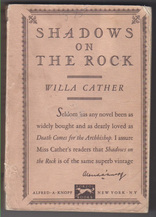 Shadows on the Rock