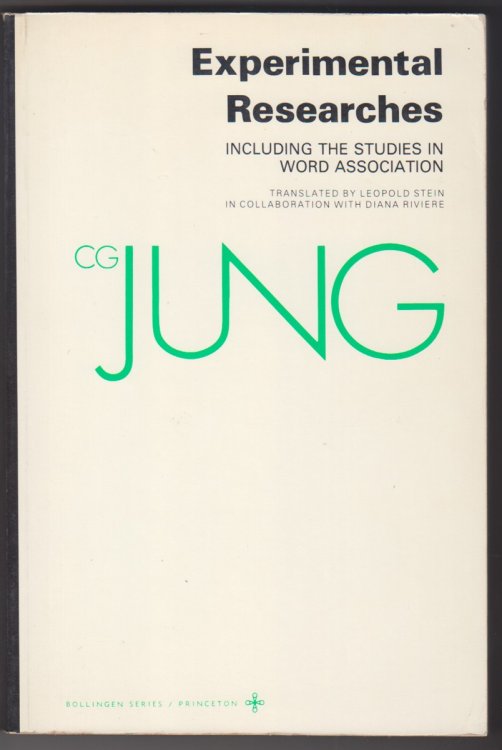 Experimental Researches including the Studies in Word Association