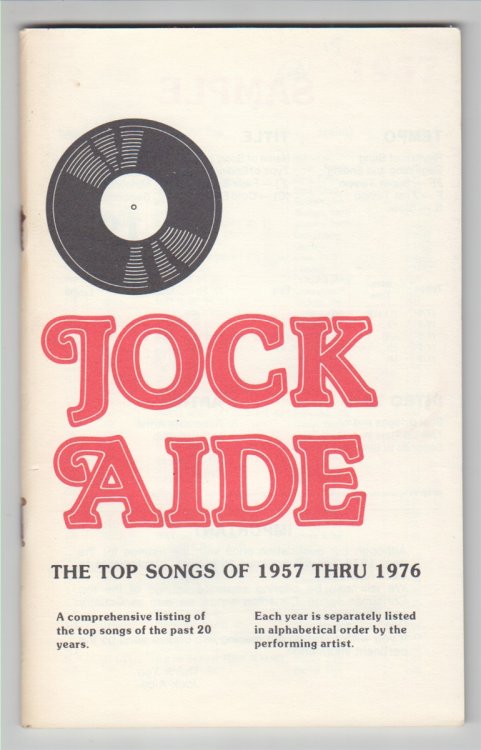 Jock Aide The Top Songs of 1957 Thur 1976