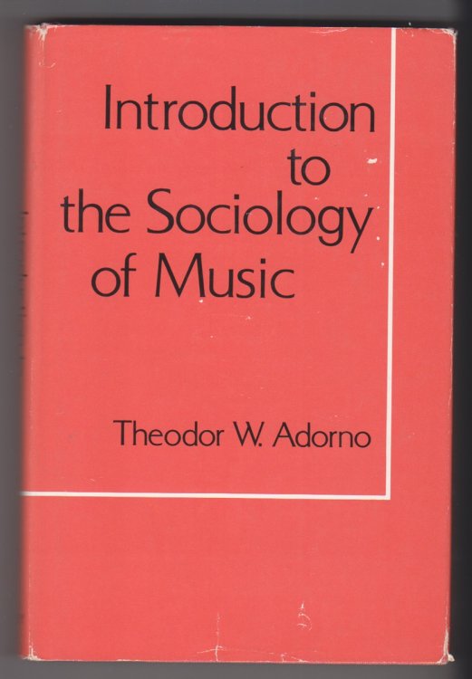 Introduction to the Socioloy of Music