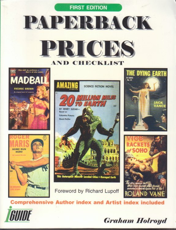 Paperback Prices And Checklist