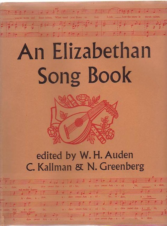 An Elizabethan Song Book Lute Songs, Madrigals and Rounds
