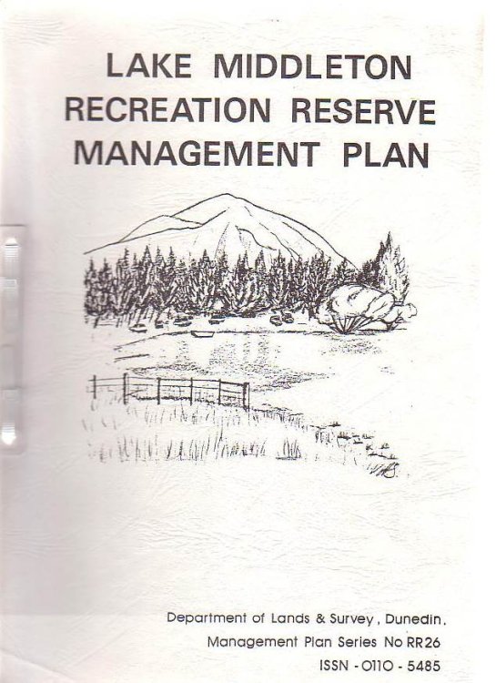 Lake Middleton Recreation Reserve Management Plan Management Plan Series No RR26