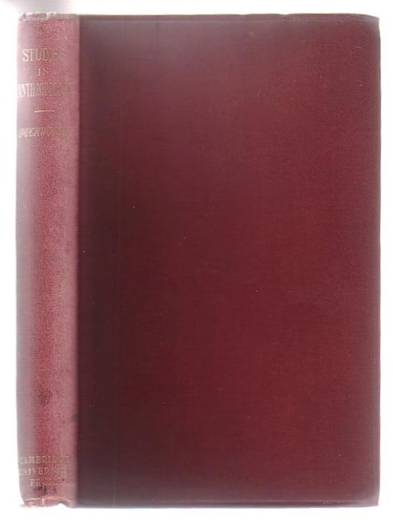 Studies From The Anthropological Laboratory The Anatomy School Cambridge